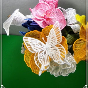 FSL-3D-Tulle-Butterfly-4X4-NLS (2 Machine Embroidery Designs)