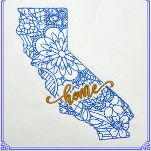 State-Map-Californië-5X7-CF-NLS (1 machineborduurontwerp)