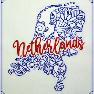 EG-Nederlandse kaart-5x7-CF-NLS (1 machineborduurontwerp)