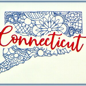 Connecticut-State-Map-5X7-CF-NLS (1 machineborduurontwerp)