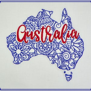 Australië-kaart-5x7-CF-NLS (1 machineborduurontwerp)