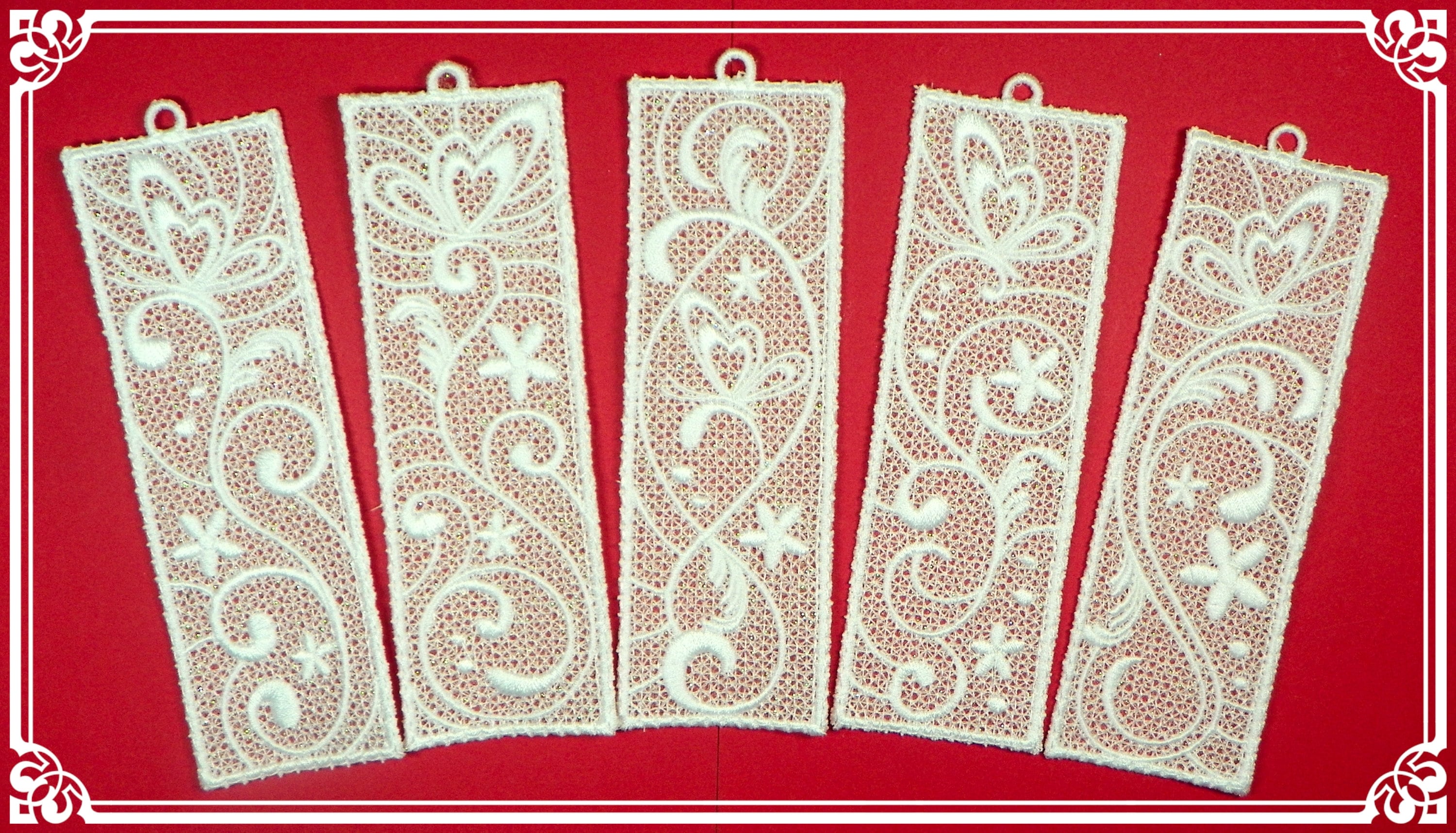 Fslbutterflybookmarks5x7dahnls 5 Machine Embroidery Etsy UK