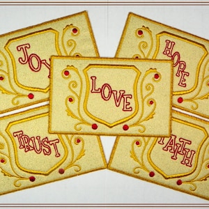 FSA-Majestic Crest Mok Tapijten-5X7-DAH-NLS (5 Machine Borduurmotieven)