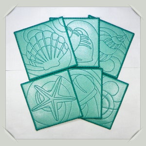 FSA-Sea-Shell-Quilt-Block-Coasters-5x7-DAH-NLS (6 Machine Borduurmotieven)