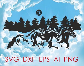 Free Free Wild And Free Horse Svg