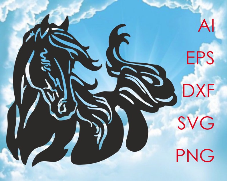 Download Elegant horses svg files for Cricut Beautiful horse svg ...