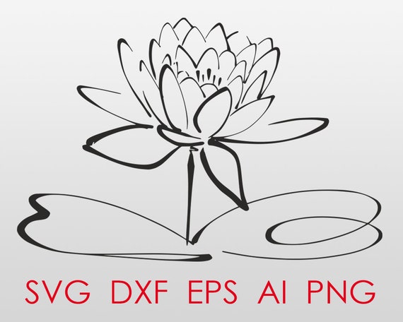 Download Lotus Svg File Lotus Image Svg Download Lotus Design Lotus Etsy