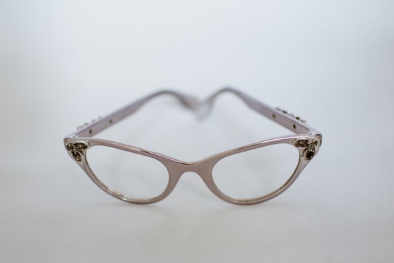 Vintage 60's Aluminum Tura Cateye Eyeglasses - image 2