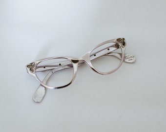 Vintage 60's Aluminum Tura Cateye Eyeglasses