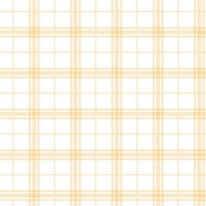 Mixologie artisanale Camelot - Jaune - Carreaux - Camomille 21006-0029 - 100 % coton
