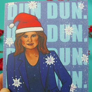 Olivia "Liv" Benson Law and Order: SVU-kerstkaart