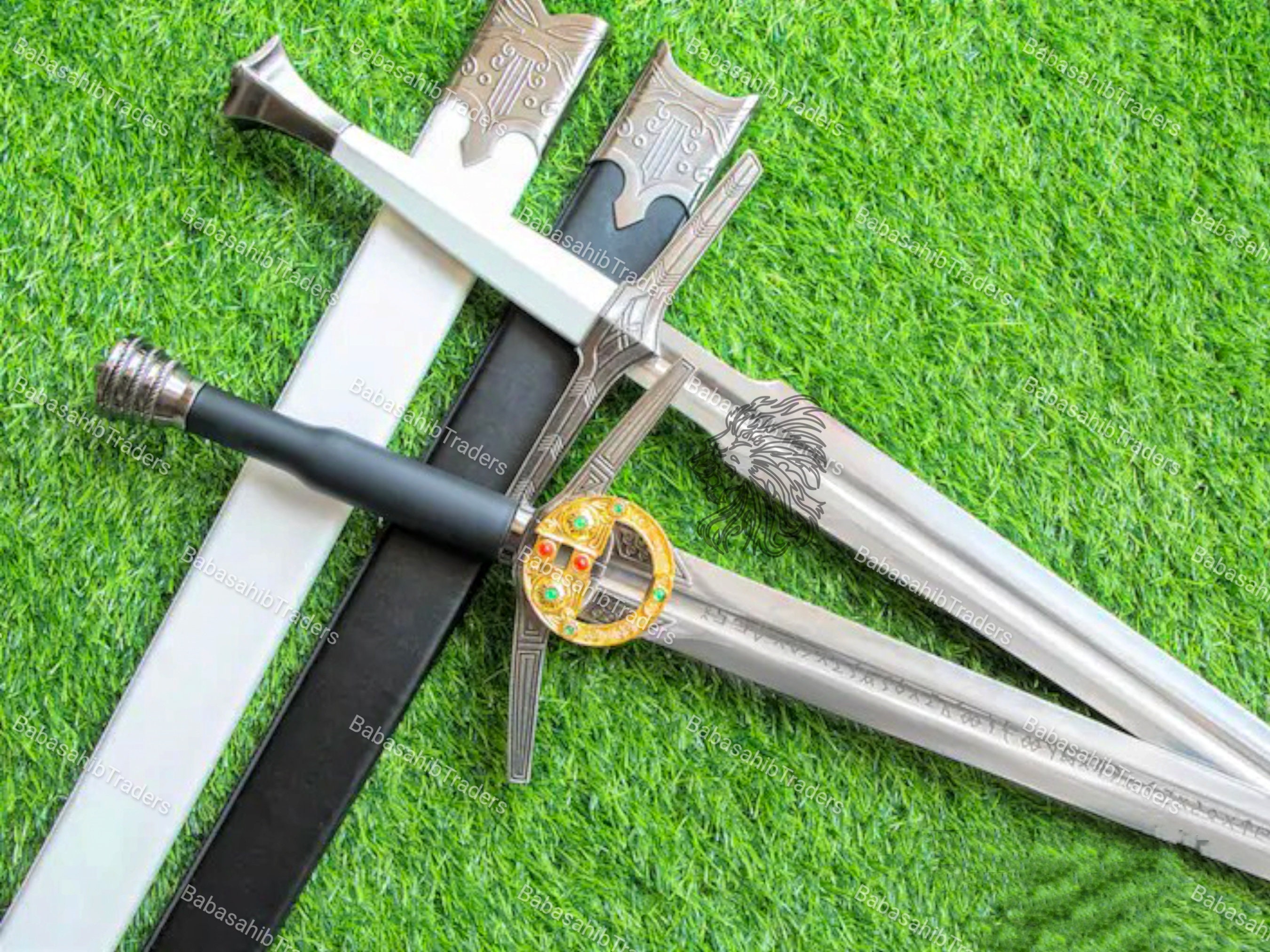 Grandmaster Witcher Wolven Silver Sword 3D Printable (Instant Download) 