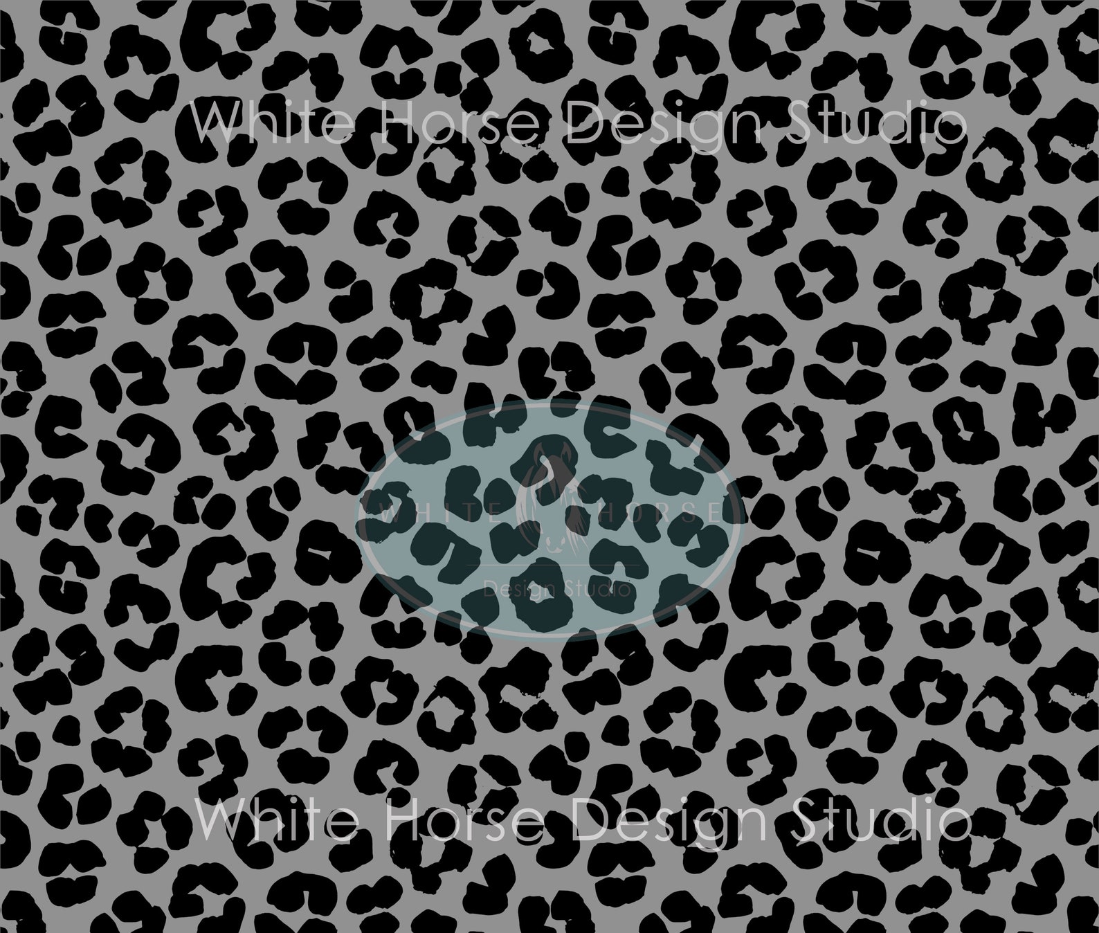 SEAMLESS Grey Cheetah Print 20 Oz Tumbler SUBLIMATION DESIGN Etsy