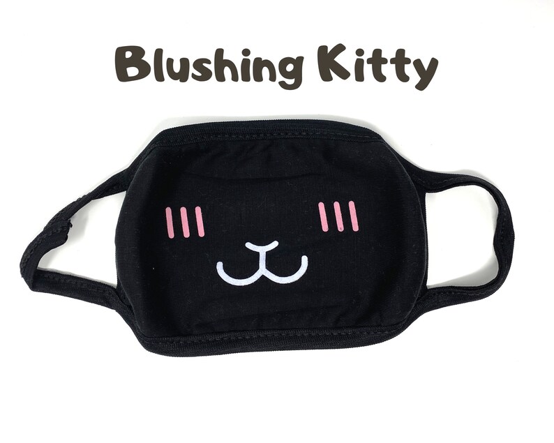 Kid's Animal Face Mask Washable Face Mask Reusable Face Etsy