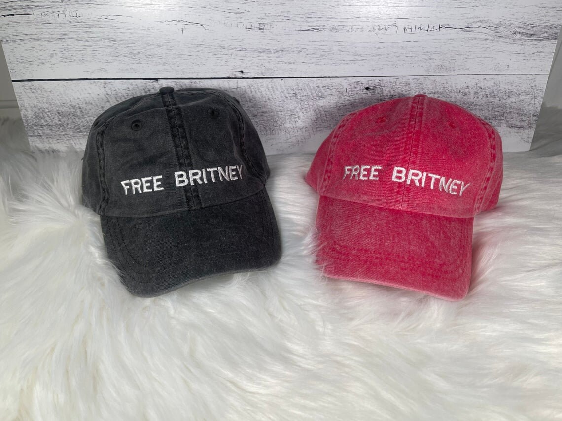 Free Britney Embroider Dad Cap | Embroidered Hat