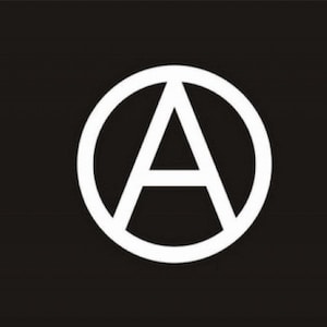 ANARCHY FLAG 150cm x 90cm with eyelets