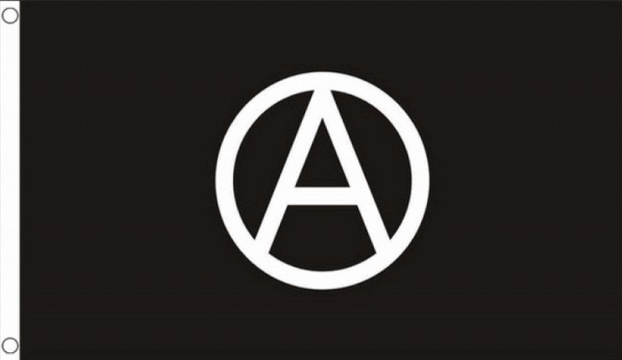 ANARCHY FLAG 150cm x 90cm with eyelets