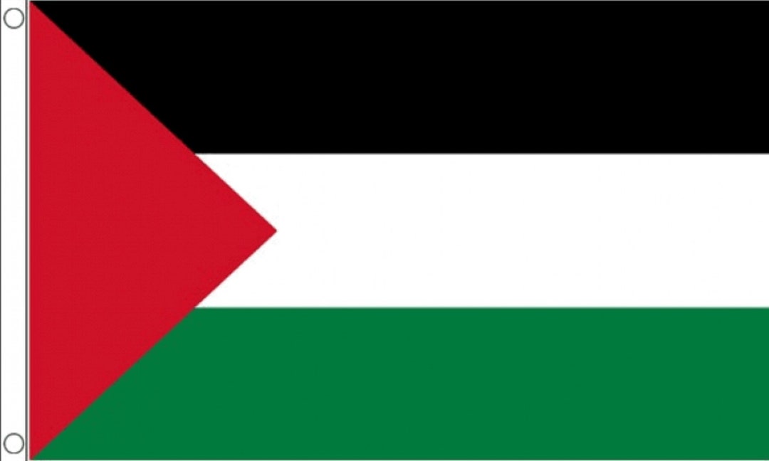 Palestine Flag 150 X 90 Cm - Palestinian Flag 150 X 90 Cm - Flags