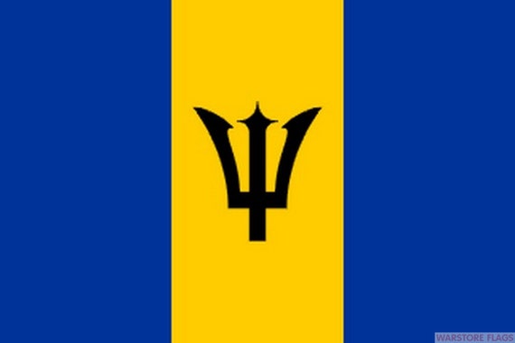 Barbados Flag 5x3 Feet 150cm X 90cm Etsy