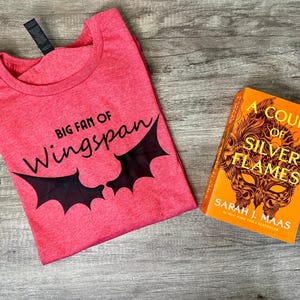 Licensed Acotar shirt, Wingspan Matters Shirt, Bat Boys Tshirt, big fan of wingspan , Velaris T Shirt, Funny Bookish T-Shirt, acotar Shirt