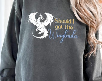 Dragon Book Sweatshirt, Should I get the Wingleader, Dragons and books, Dragon Rider, Violet Sorrengail, Xaden Riorson, Riders Quadrant