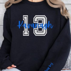 Boys of Tommen Embroidered sweatshirt/ binding 13 inspired Sweatshirt/ Johnny Kavanagh/ Shannon Lynch/ Tommen college/ Chloe Walsh