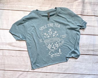 Licensed Suriel Tea shirt,ACOTAR Shirt, Book Lover Gift,Sarah J Maas, A Court Of Thorns And Roses,Suriel Tea Shirt, Spill The Tea Shirt