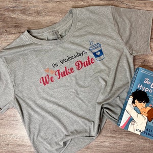 Licensed The Love Hypothesis Crewneck, Bookish Shirt, Steminist, Ali Hazelwood Shirt, Book Lover, Adam Carlsen, love hypothesis Sweatshirt