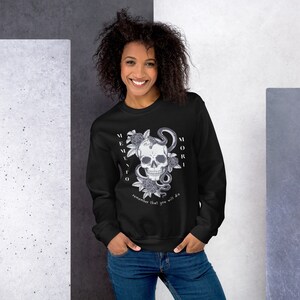 Licensed Memento Mortis Sweatshirt, Crescent City, House of Sky and Breath, Ruhn Danaan, Bryce Quinlan, Lunathion, Hunt Athalar