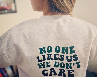 No one likes us We Don’t Care Unisex Crewneck Sweatshirt, Philadelphia Eagles Sweatshirt, It’s a Philly Thing sweatshirt, Philly Eagle shirt