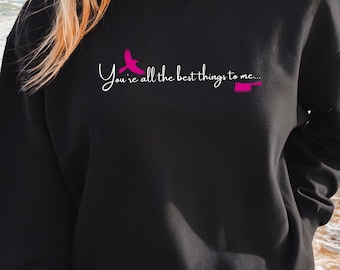 Licensed Butcher & Blackbird Embroidered Sweatshirt / Sloane Sutherland/ Brynne Weaver/ Dark Romance/ Rowan Kane