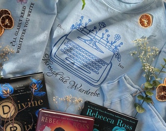 Divine rivals sweatshirt / letters of enchantment/ divine rivals Rebecca Ross/ Iris winnow/ Kitt Roman/ fantasy book merch/ book lover gift