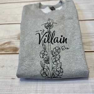 In My Villain Era, Dark Romance Reader, Death By TBR, Fantasy, night court, Booktok sweatshirt, Falling In Love With The Villain,