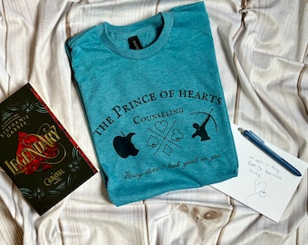 Prince of Hearts shirt, Caraval shirt,bookish love shirt, Bookish shirt, remember it’s only a game shirt, Stephanie Garber, caraval merch,