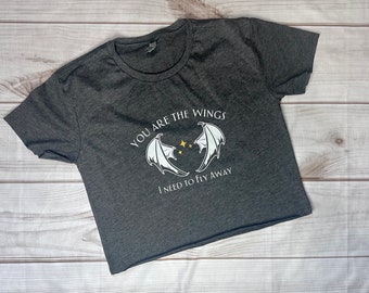 Licensed bat boys shirt, you are the wings I need shirt, Book Lover Gift, Sarah J Maas, ACOTAR, Don’t let the hard days win, Bookworm Tee