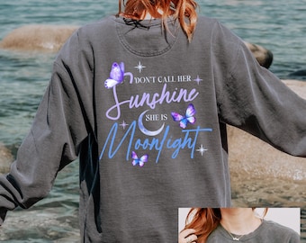 Sudadera Little Osha Comfort Colors / Sudadera inspirada en Quicksilver / Amante de la fantasía / Amante de los libros / Sudadera Kingfisher / Ella es Moonlight