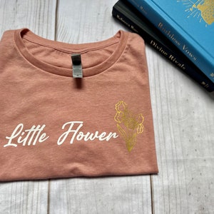 Little Flower tee, divine rivals crop, Roman Kitt, iris winnow, letters of enchantment, fantasy reads, book lover gift, book dragon