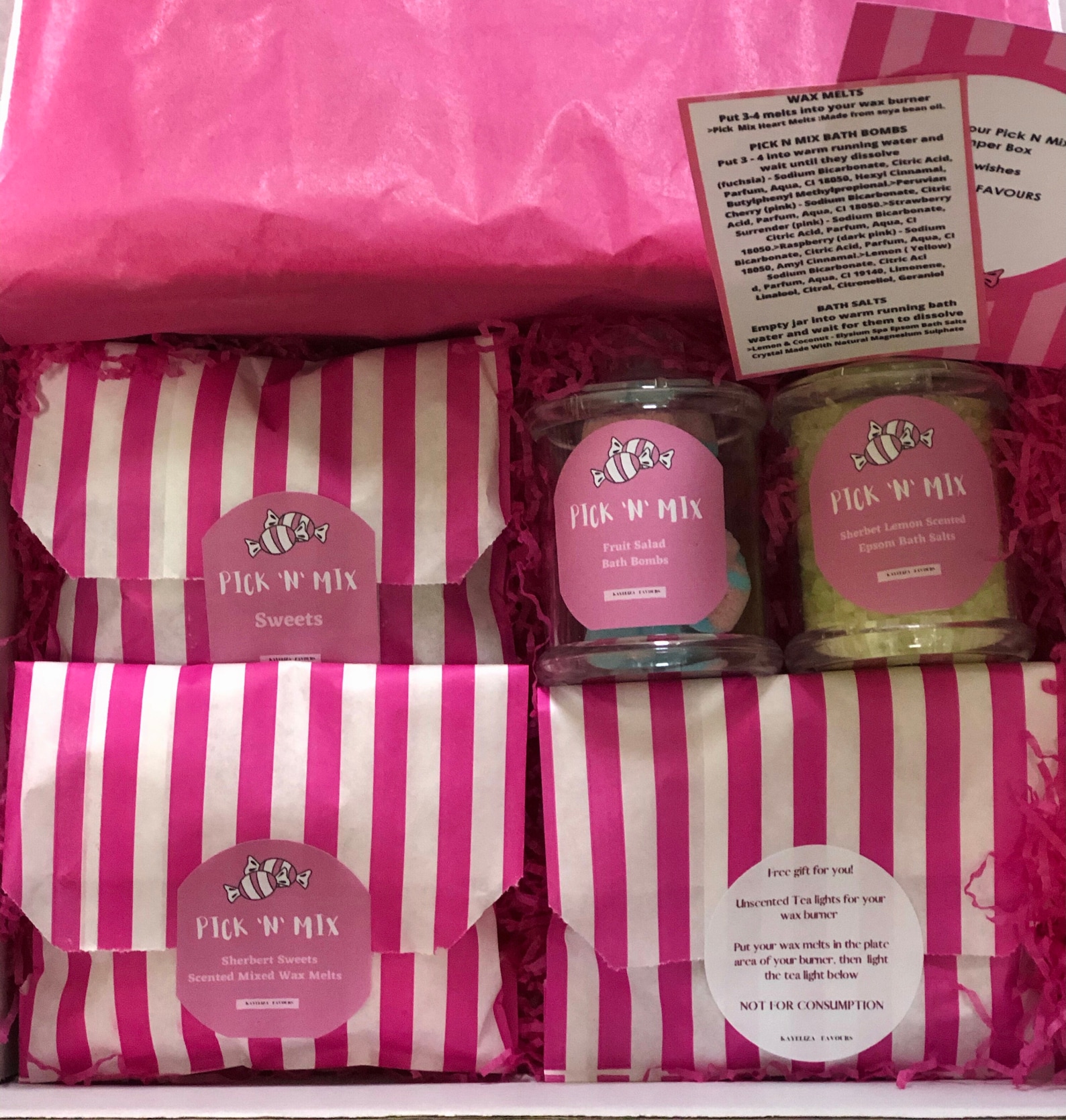 Girls Pamper Gifts Bath Bomb Gift Set Teenage Girl Gifts Etsy