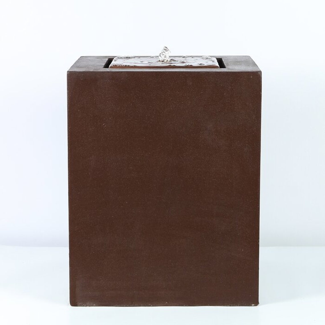 Modern Square Bird Bath Fountain Etsy