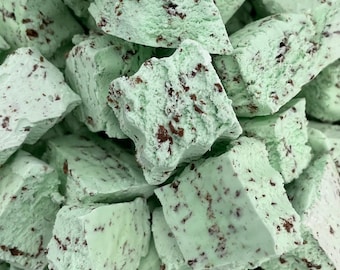 Freeze Dried Ice Cream, Peppermint Bon Bon Space Treats, Crunchy, Dessert, Freeze Dried Snacks, Great Gift, Travel Ready