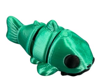 3D printed Baby Catfish, fidget toy, figurine, great gift, miniature animals