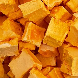 Freeze Dried Sherbet, Orange, Space Treats, Crunchy, Dessert, Freeze Dried Snacks, Great Gift