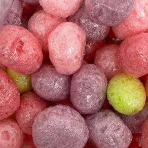 Sugar Free Jolly Balls, Freeze Dried, Airy, Puffy, Crunchy, Freeze Dried Snacks, Great Gift, Candy