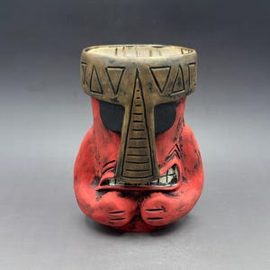 Onipa&#39;a Tiki Mug #7 (Handmade)