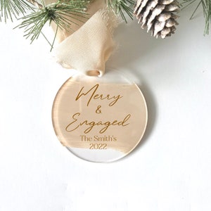 Personalized Christmas Ornament, Painted Acrylic Ornament, Custom ...