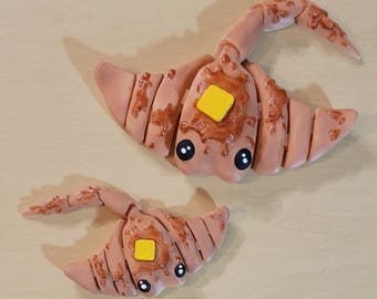 Flappy Jacks Stingray Pancake Desk Buddy Fidget Toy