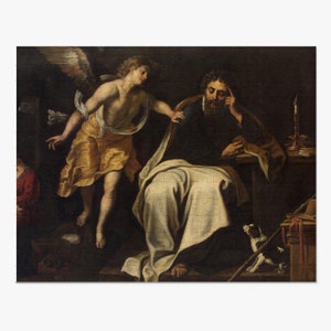 Puzzle - St. Joseph&#39;s Dream 252 Piece Puzzle -  Joseph and the Angel Puzzle - Catholic Puzzle - Catholic Gift