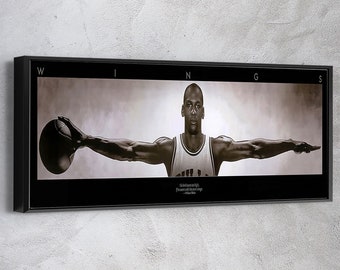 poster michael jordan wings