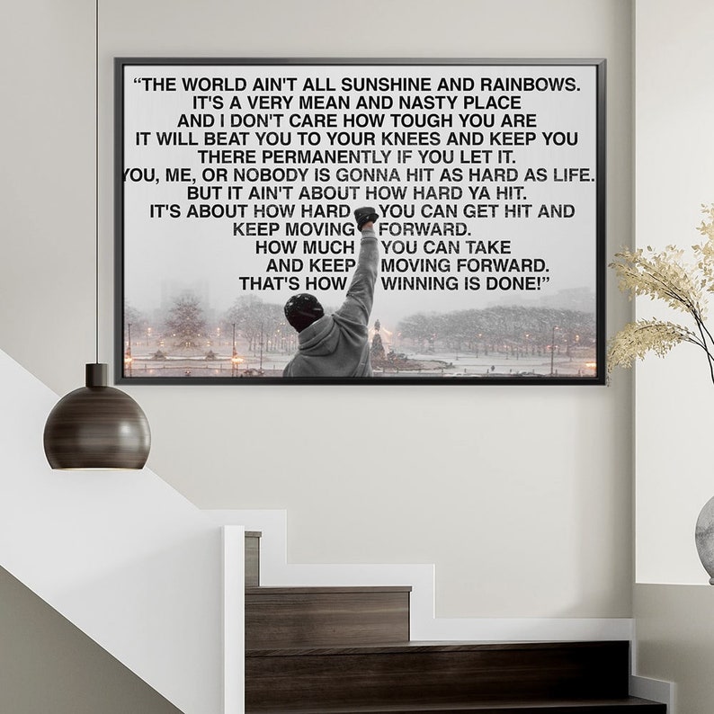 Canvas PrintReady to HangSylvester Stallone 14 Rocky Balboa