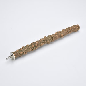 Medium Natural Pepper Wood Parrot Perch